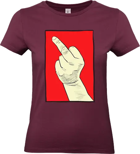 F**K OFF - Fuck off, egal, scheißegal, nonazis, againstviolence, peace, fckafd - Standard T-Shirt (Women)
