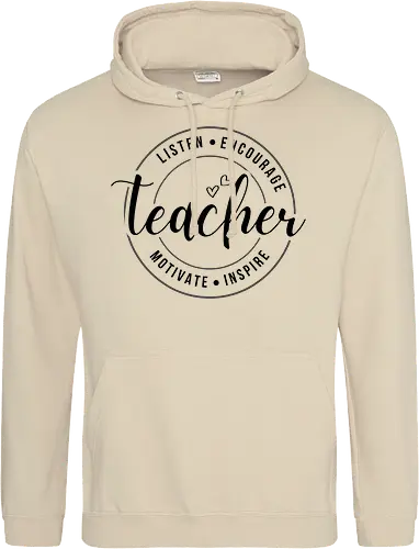 Teacher Listen Encourage Inspire Lustiges Lehrer