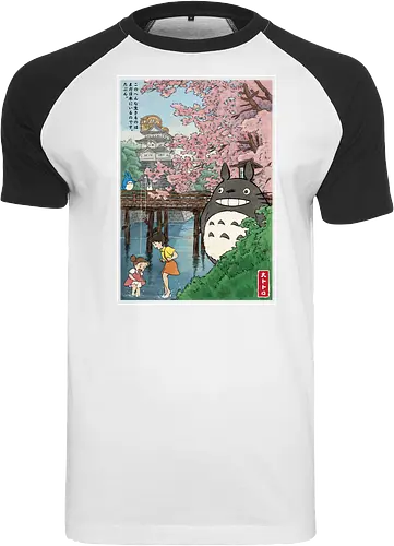 Castles and cherry blossoms with my neighbor