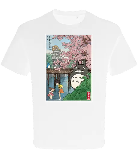 Castles and cherry blossoms with my neighbor