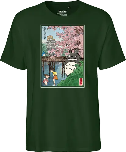 Castles and cherry blossoms with my neighbor