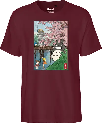 Castles and cherry blossoms with my neighbor