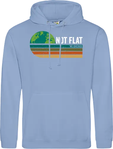 Not flat we checked vintage