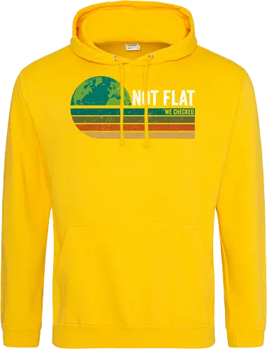 Not flat we checked vintage