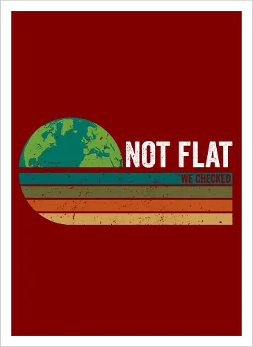 Not flat we checked vintage
