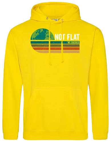Not flat we checked vintage