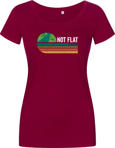 Not flat we checked vintage
