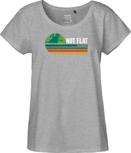 Not flat we checked vintage
