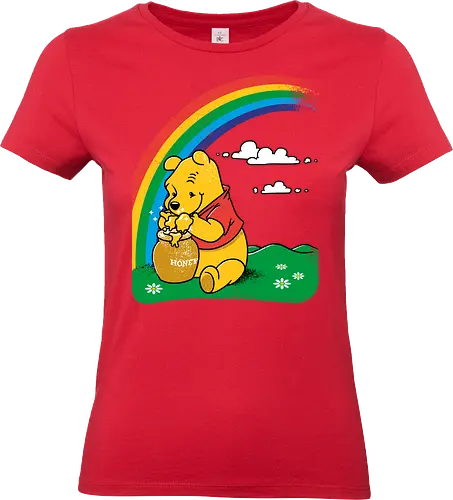 At the End of the Rainbow - Rainbow, Honey - Standard T-Shirt (Women)
