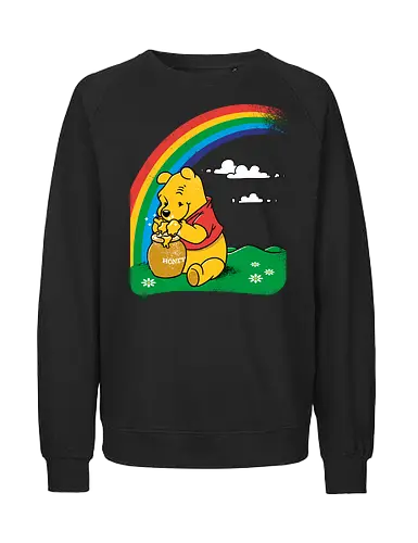 At the End of the Rainbow - Rainbow, Honey - Fairtrade Sweatshirt