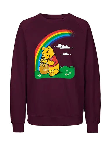 At the End of the Rainbow - Rainbow, Honey - Fairtrade Sweatshirt