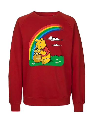 At the End of the Rainbow - Rainbow, Honey - Fairtrade Sweatshirt