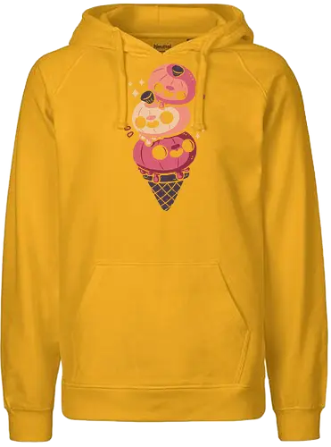 Halloween Pumpkins Ice Cream - Fairtrade Hoodie
