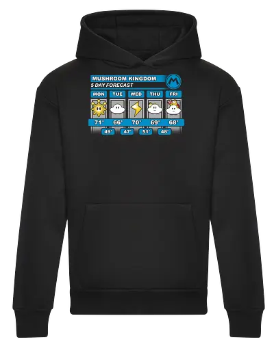 Lustiger Videospiel Wettervorhersage Retro Gaming Humor Geek