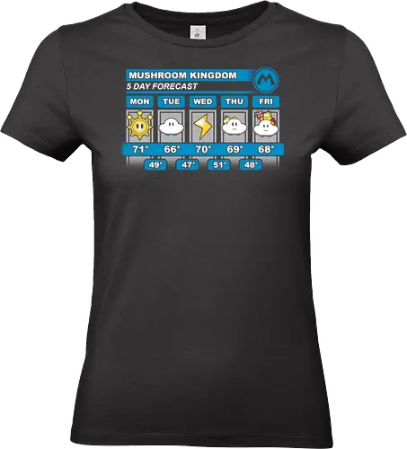 Lustiger Videospiel Wettervorhersage Retro Gaming Humor Geek - Standard T-Shirt (Women)