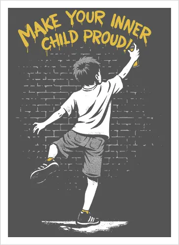 Kid Motivational Graffiti