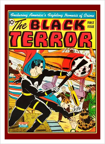 Black Terror #1 – Amerikas kämpfender Erzfeind des Verbrechens ist da