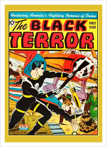 Black Terror #1 – Amerikas kämpfender Erzfeind des Verbrechens ist da