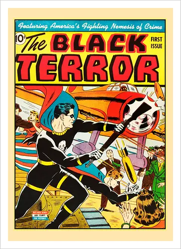 Black Terror #1 – Amerikas kämpfender Erzfeind des Verbrechens ist da
