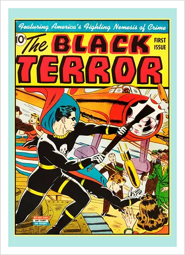 Black Terror #1 – Amerikas kämpfender Erzfeind des Verbrechens ist da