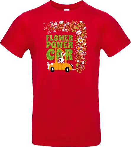 Flower power car