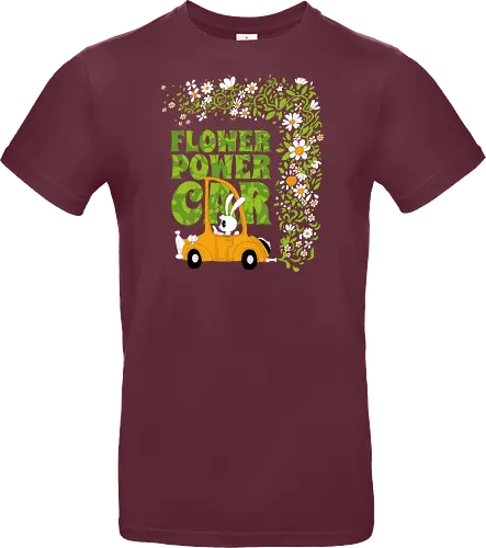 Flower power car