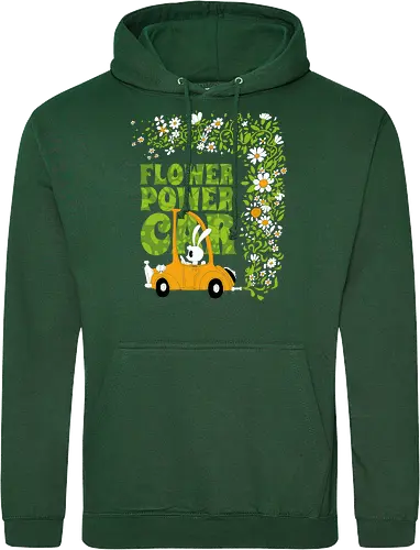 Flower power car