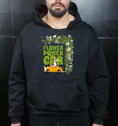Flower power car