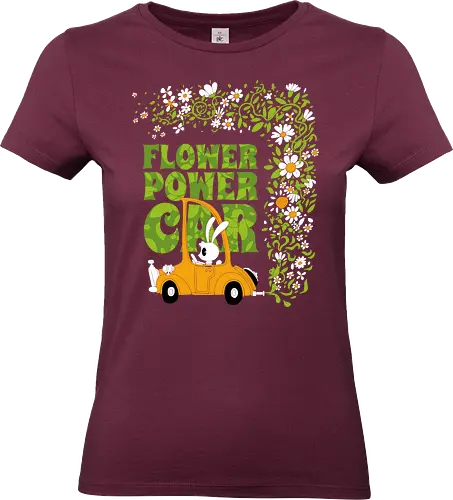 Flower power car - Flower power, Car, Flower - Standard T-Shirt (Women)