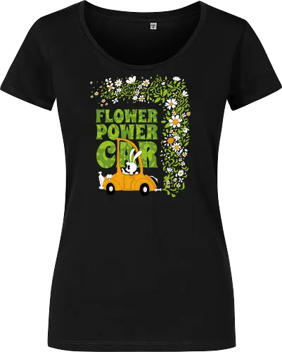 Flower power car