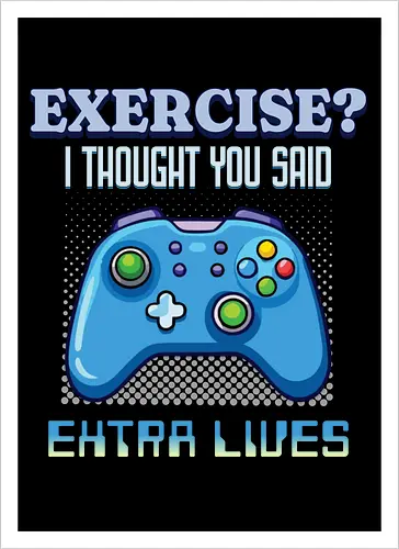 Extra Leben Gamer Retro Gaming Controller Design