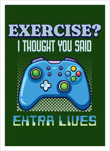 Extra Leben Gamer Retro Gaming Controller Design