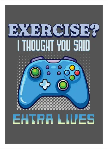 Extra Leben Gamer Retro Gaming Controller Design