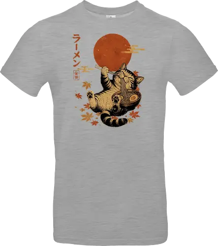 Japanische Ramen Katze Ukiyoe Vintage Kunst