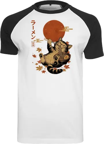 Japanische Ramen Katze Ukiyoe Vintage Kunst