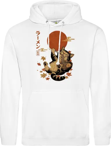 Japanische Ramen Katze Ukiyoe Vintage Kunst