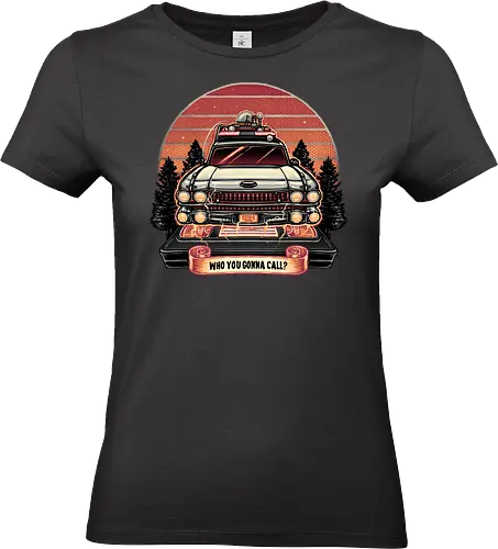 Ghost Hunting Sunset - Movie, film, ghost, comedy, horror, classic movie, sunset - Standard T-Shirt (Women)