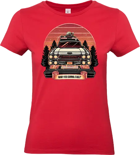 Ghost Hunting Sunset - Movie, film, ghost, comedy, horror, classic movie, sunset - Standard T-Shirt (Women)