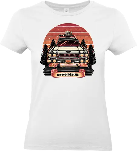 Ghost Hunting Sunset - Movie, film, ghost, comedy, horror, classic movie, sunset - Standard T-Shirt (Women)