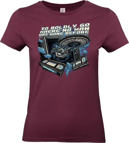 A Bold Expedition - TV show, TV series, retro, space, science fiction, sci-fi, spaceship - Standard T-Shirt (Women)