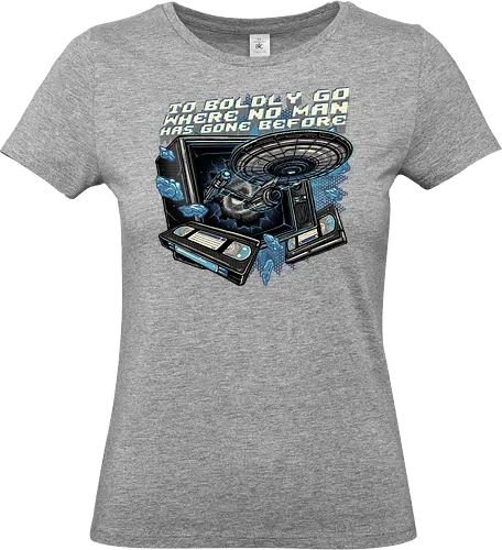 A Bold Expedition - TV show, TV series, retro, space, science fiction, sci-fi, spaceship - Standard T-Shirt (Women)