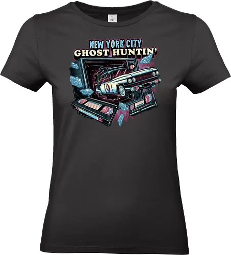 NYC Ghost Hunting - Movie, film, ghost, comedy, horror, classic movie - Standard T-Shirt (Women)