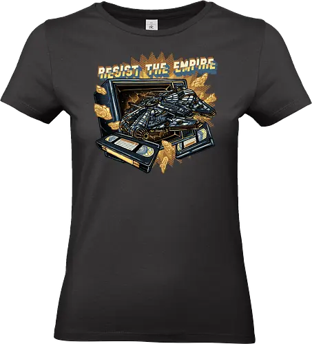 Resist the Empire - Movie, film, galaxy, galactic, sci-fi, science fiction - Standard T-Shirt (Women)