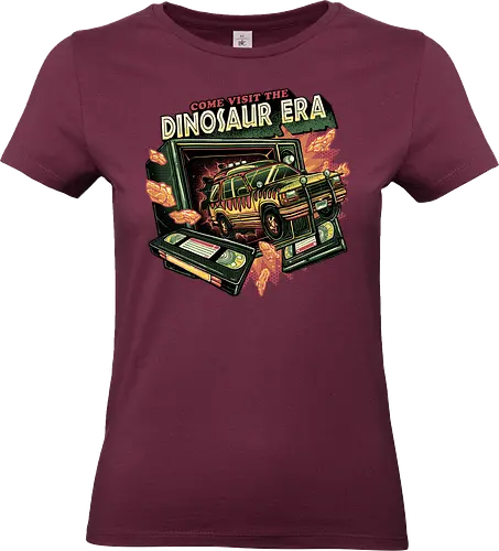 The Dinosaur Era - Movie, film, dinosaur, dinosaurs, adventure, sci-fi, Tyrannosaurus - Standard T-Shirt (Women)