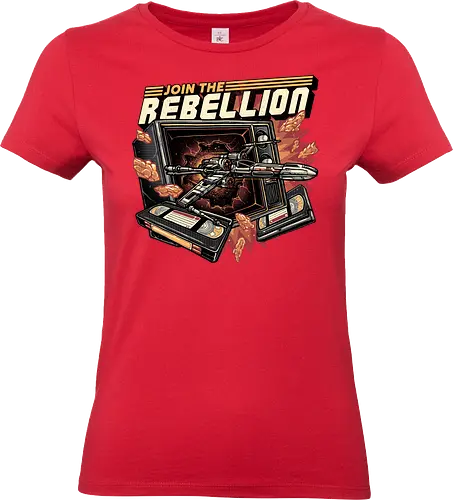 Time to Join the Rebellion - Movie, film, galaxy, galactic, sci-fi, science fiction - Standard T-Shirt (Women)