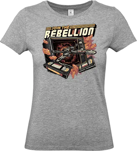 Time to Join the Rebellion - Movie, film, galaxy, galactic, sci-fi, science fiction - Standard T-Shirt (Women)