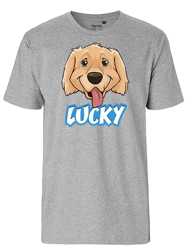 WASWIR - Lucky Schriftzug - Fairtrade T-Shirt