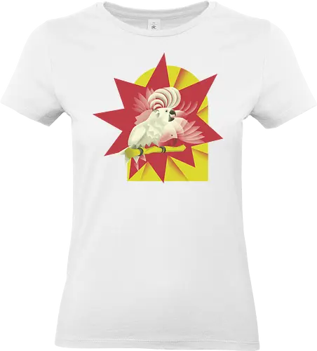 Headbangender Kakadu - Kakadu, Papagei, Parrot, Animal Humor, Tiere und Humor, Birb, Papageienfan - Standard T-Shirt (Women)