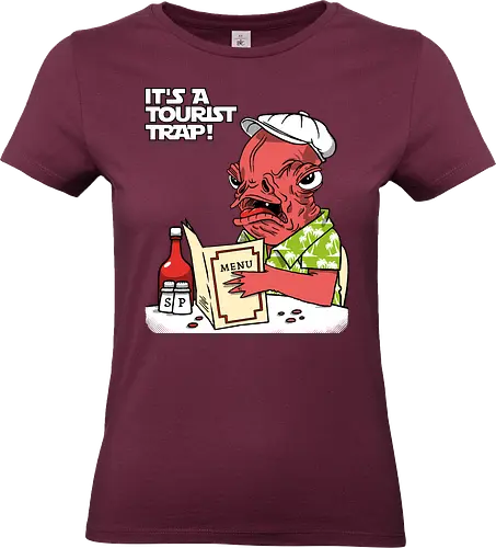 It's a tourist trap - Space Opera, Admiral Ackbar, Trap - Standard T-Shirt (Women)