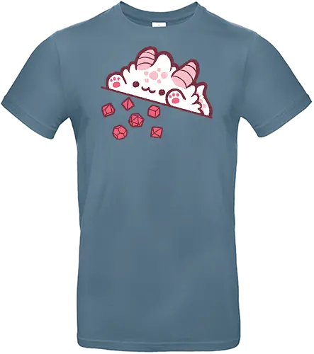 Bongo Cat Pen and Paper - bongo cat, Pen and Paper, Pen and paper, roll, dice, meme, funny, cute, kawaii, dragon, rolling, rpg, board game, hobby, xmorfina - Standard T-Shirt